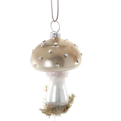 Round Top Ivory High Grove Mushroom Ornament<Cody Foster & Co. Outlet