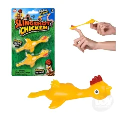Rubber Slingshot Chicken< New