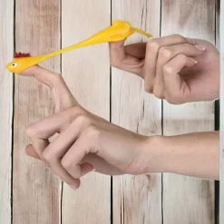 Rubber Slingshot Chicken< New