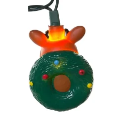 Rudolph In Wreath Light Set<Kurt Adler Best