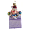 Rudolph The Red Nose Reindeer® Glass Misfit Charlie in A Box Toy Ornament<Kurt Adler New