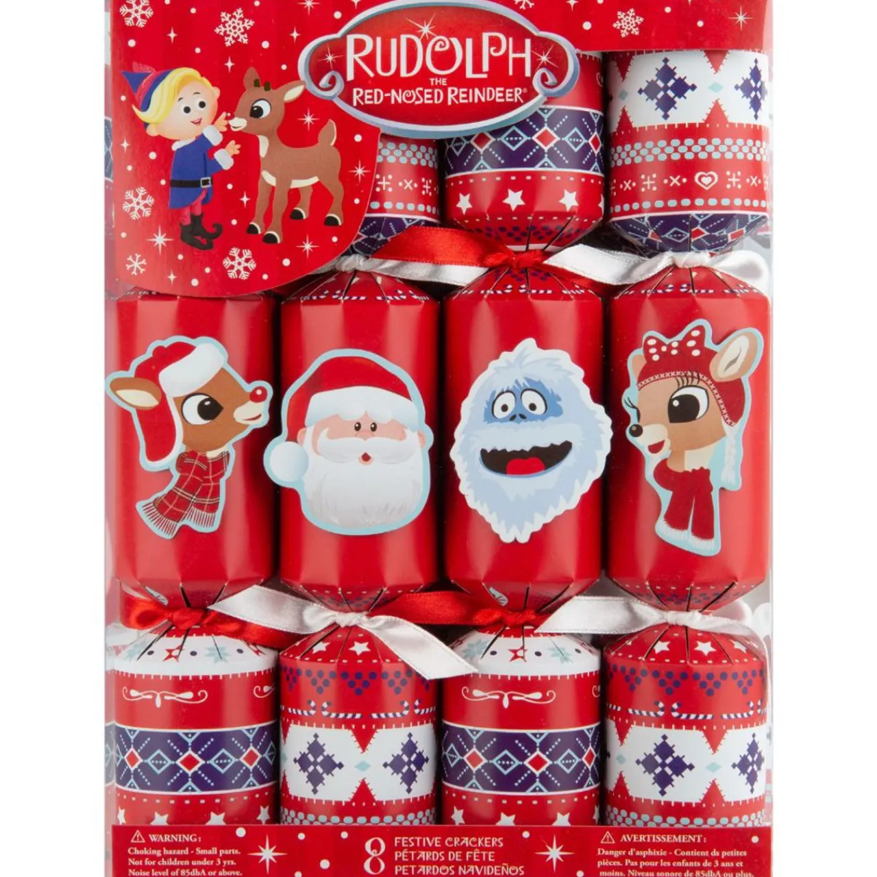 Rudolph The Red Nosed Reindeer Christmas Crackers - The Christmas Loft< New
