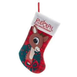 Rudolph The Red-Nosed Reindeer Christmas Stocking<Kurt Adler Online