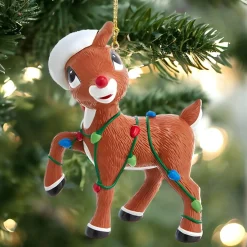 Rudolph With Lights Ornament<Kurt Adler Hot
