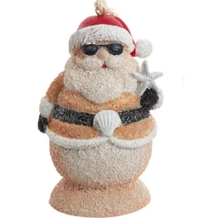 Sand Santa Ornament<Kurt Adler Online