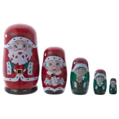Santa Claus Nesting Doll Set<Kurt Adler Best