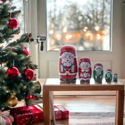 Santa Claus Nesting Doll Set<Kurt Adler Best