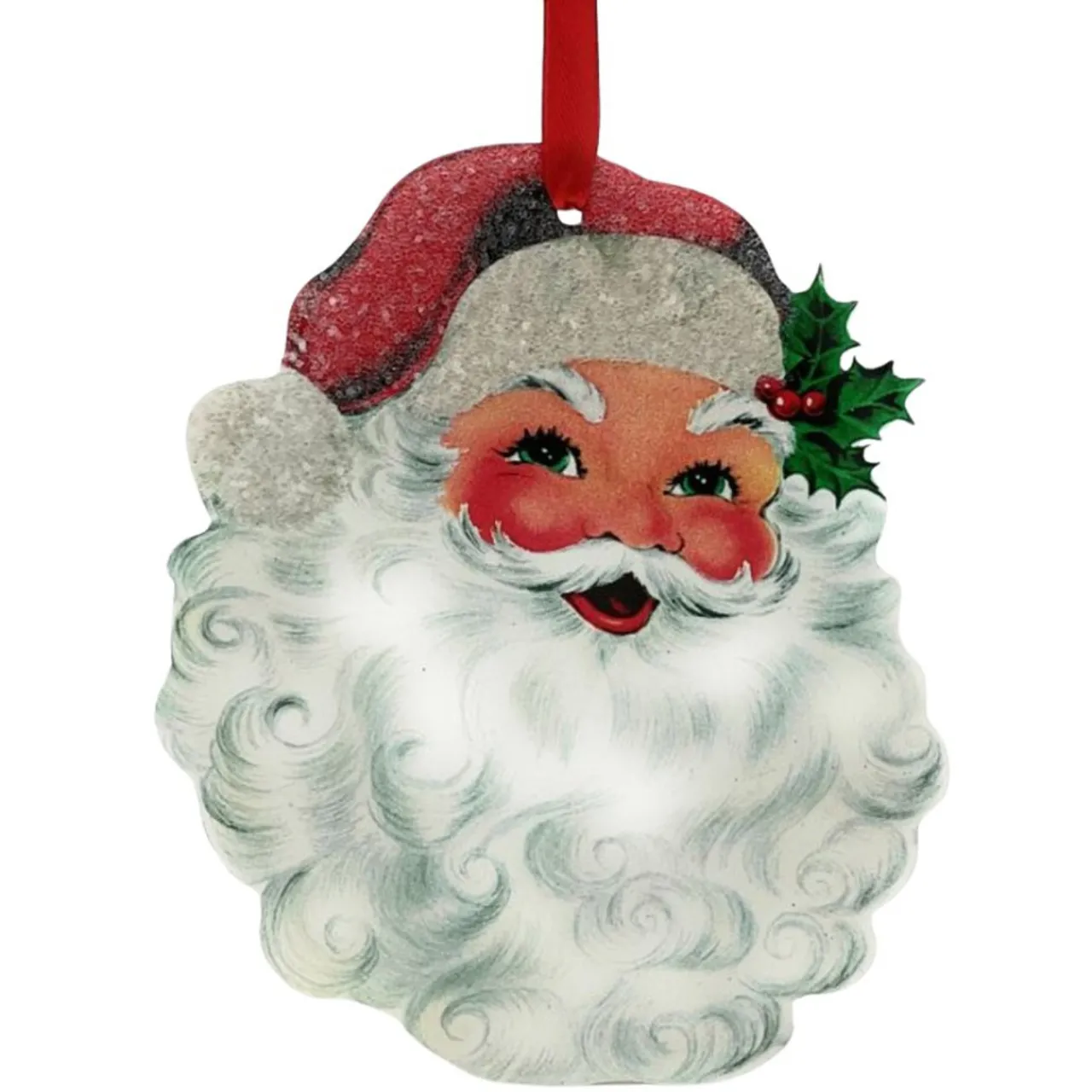 Santa Face Ornament< Fashion