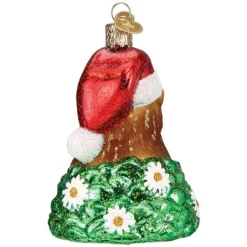 Santa Groundhog Ornament - The Christmas Loft<Old World Glass Discount