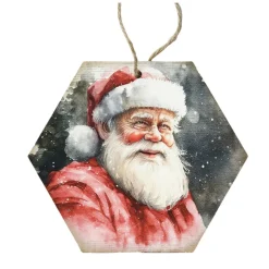 Santa Looking Right Ornament< Online
