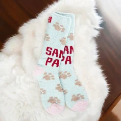 Santa Paws Cozy Crew Socks< Discount