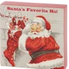 Santas Favorite Block Sign with Vintage Santa< Hot