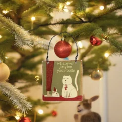 Sassy Cats Set of 5 Christmas Ornaments< Sale