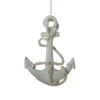 Sea Foam Green Glitter Anchor Ornament<Kurt Adler Clearance