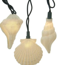 Shell and starfish light set<Kurt Adler Hot