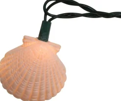 Shell and starfish light set<Kurt Adler Hot