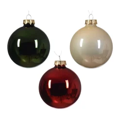 Shiny Glass Christmas Ornament Set< Online