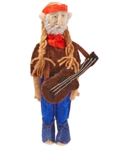 Silk Road Bazaar- Willie Nelson Ornament, The Historical Ornament Collection, 6.< Sale