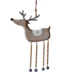 Silver Deer Ornament< New