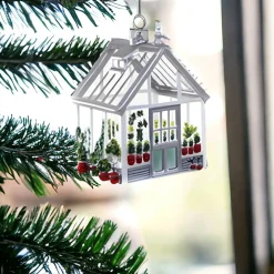 Silver Reclaimed Greenhouse Ornament<Cody Foster & Co. Outlet