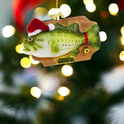 Singing Bass Fish Christmas Ornament<Cody Foster & Co. New