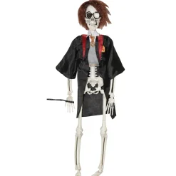 Skeleton Halloween Wizard Spooky Character Decor< Discount