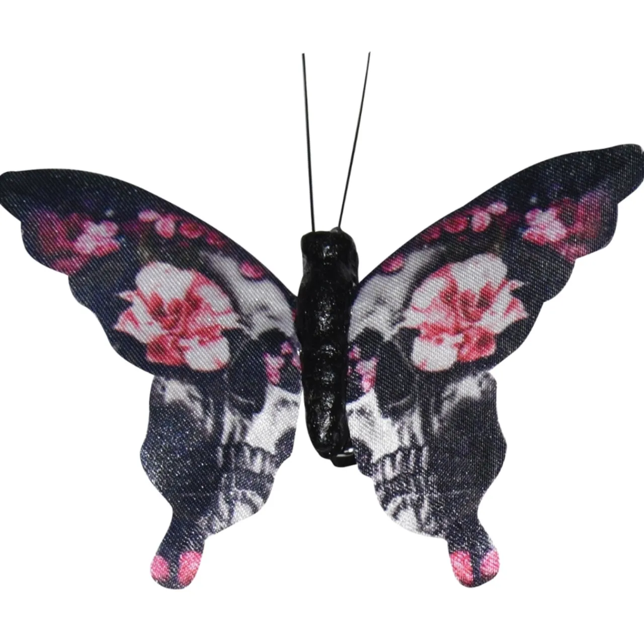 Skeleton Pattern Moth Halloween Ornament< Sale