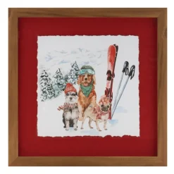 Ski Dogs Canvas Print< Online