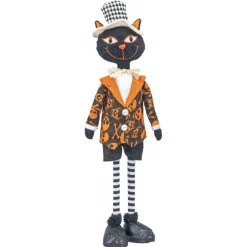 Skull Stripe Cat Boy Stander - The Christmas Loft< Outlet