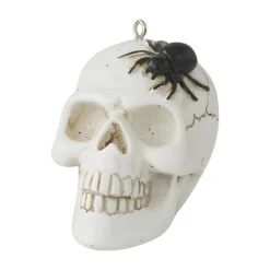 Skull With Spider Ornament< Sale