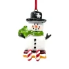 Sledding Marshmallow Snowman Ornament< Online