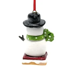 Sledding Marshmallow Snowman Ornament< Online