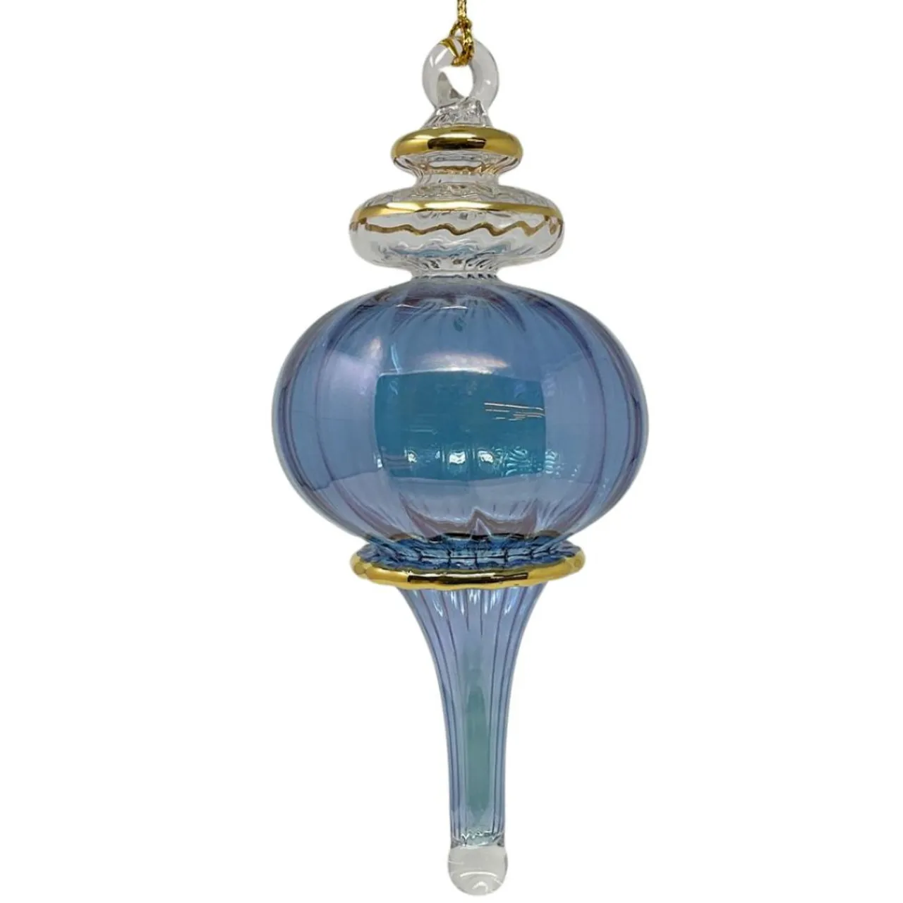 Small Blue Classy Sphere Ornament<Egyptian Museum Outlet