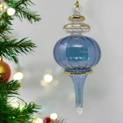Small Blue Classy Sphere Ornament<Egyptian Museum Outlet