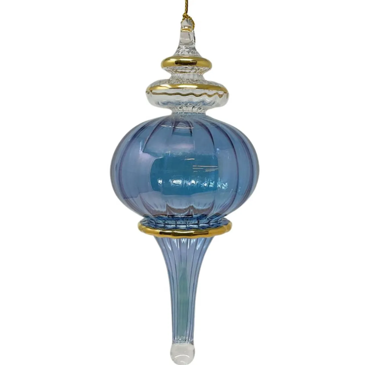 Small Blue Classy Sphere Ornament<Egyptian Museum Outlet