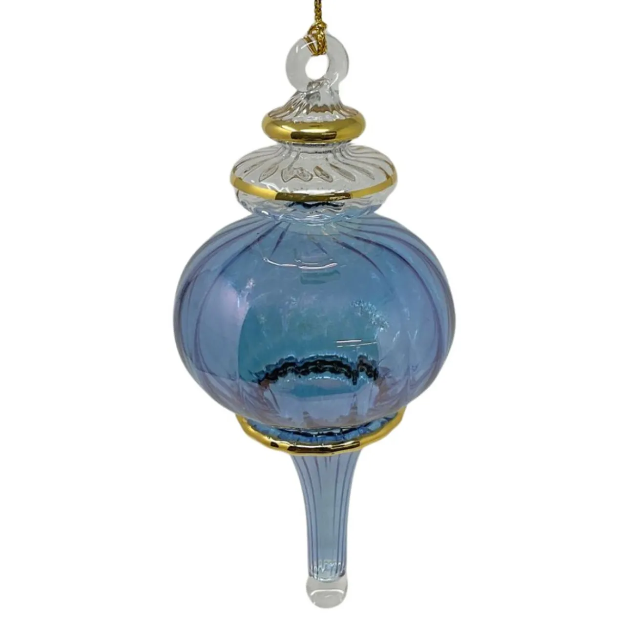 Small Blue Classy Sphere Ornament<Egyptian Museum Outlet