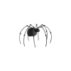 Small Metal Glitter Spider Halloween Decoration< Online
