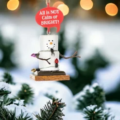 Smores All is NOT Calm or Bright Holiday Ornament< Sale