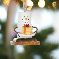 Smores Pancakes Breakfast Ornament< Online