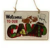 Smores Postcard Welcome to Camp Ornament< Clearance