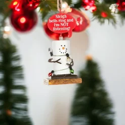 Smores Pun Im NOT Listening Ornament< Sale