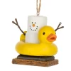 Smores Rubber Duck in Pool Float Ornament< Sale