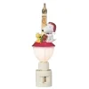 Snoopy w/ Present Bubble Nite Lite< New