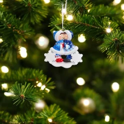 Snow Kisses Personalized Ornament< Discount