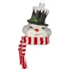 Snowman Head Ornament | The Christmas Loft< Outlet