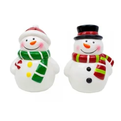 Snowman Salt and Pepper Shaker Set< Best