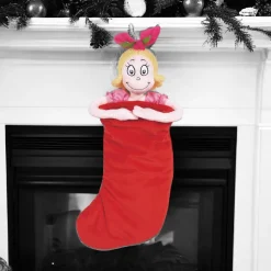 Snowpinion Cindy Lou Who Plush Stocking< Outlet