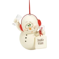 Snowpinions Double Vision Snowman Ornament<Department 56 Best