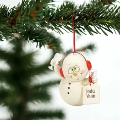 Snowpinions Double Vision Snowman Ornament<Department 56 Best
