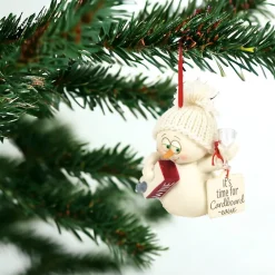 Snowpinions Time for Cardboard-eaux Snowman Ornament<Department 56 Discount
